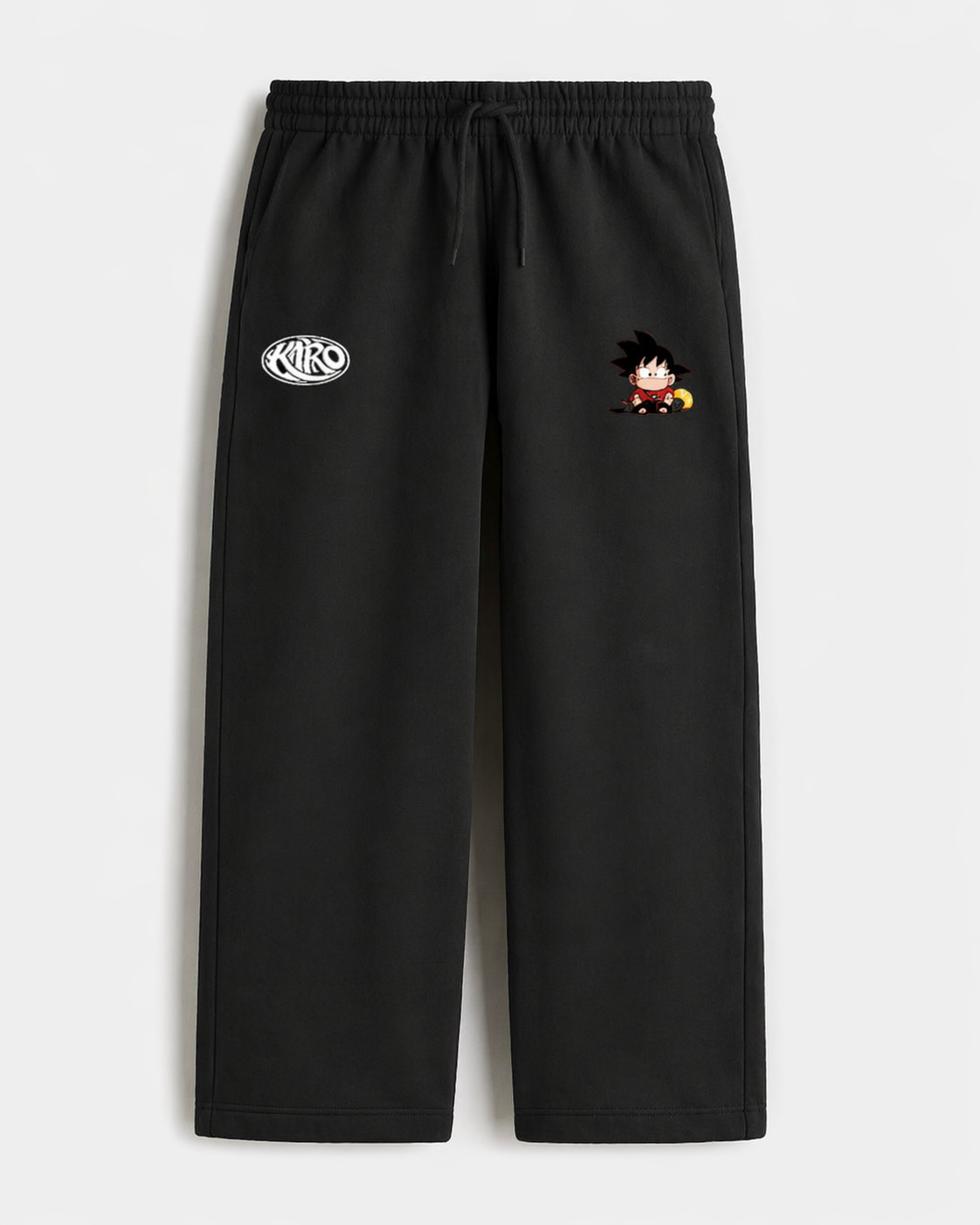 Baby Goku embroidery Sweatpants – Terry Cotton