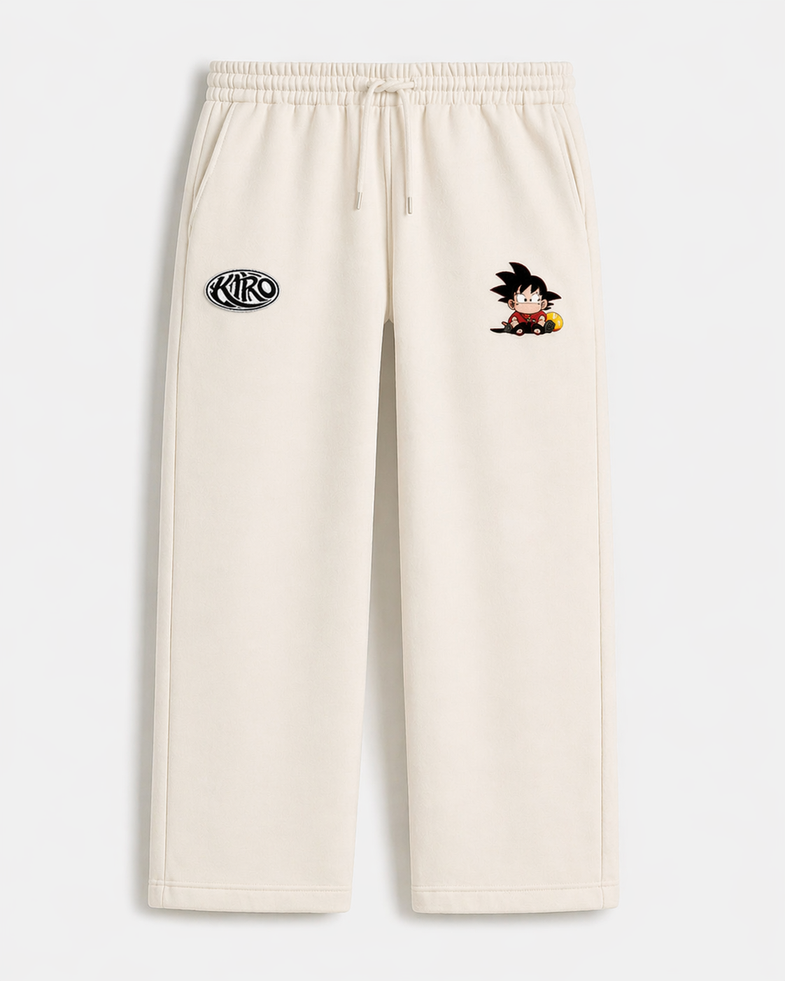 Baby Goku embroidery Sweatpants – Terry Cotton