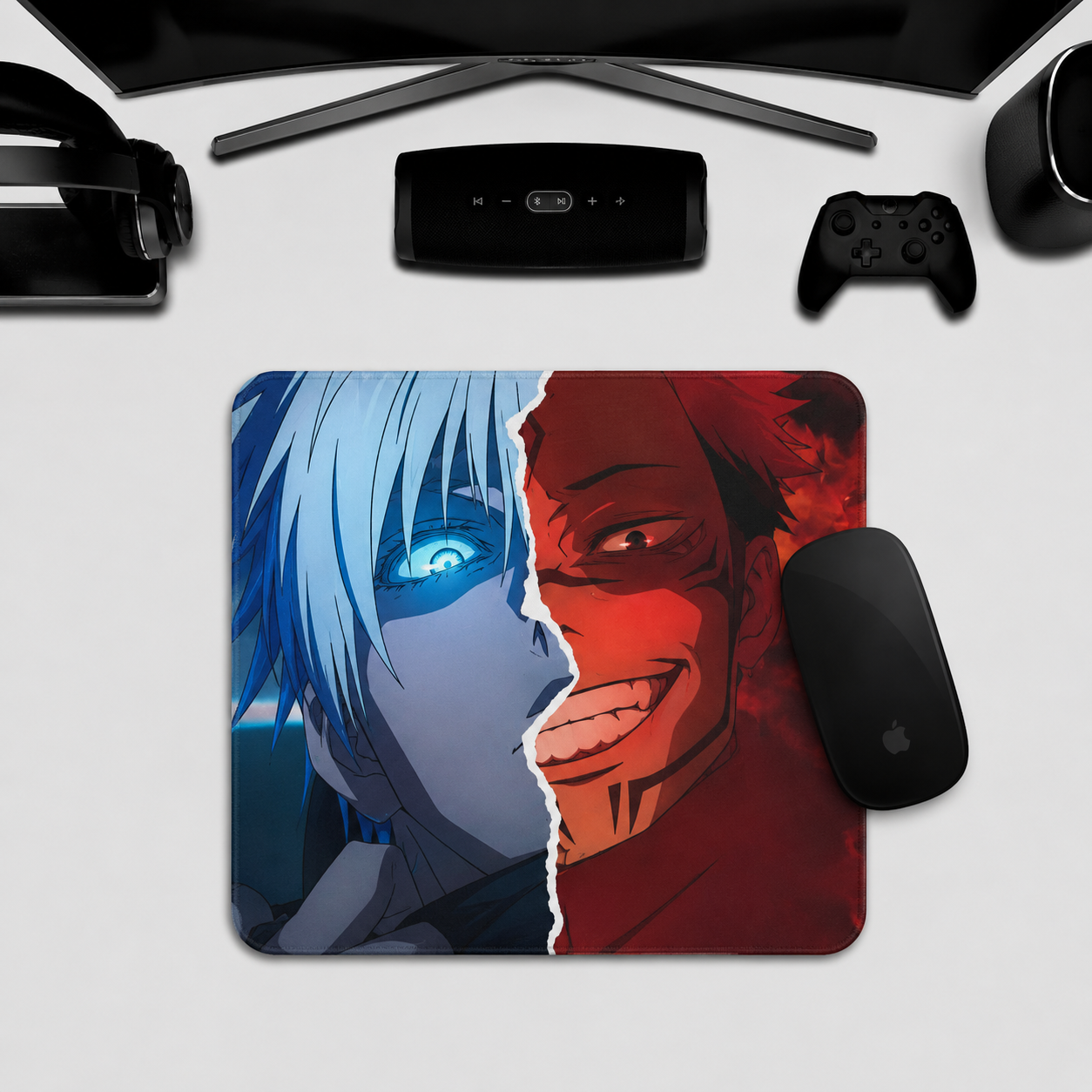 Gojo vs Sukuna Split Anime Mouse Pad – Kairo