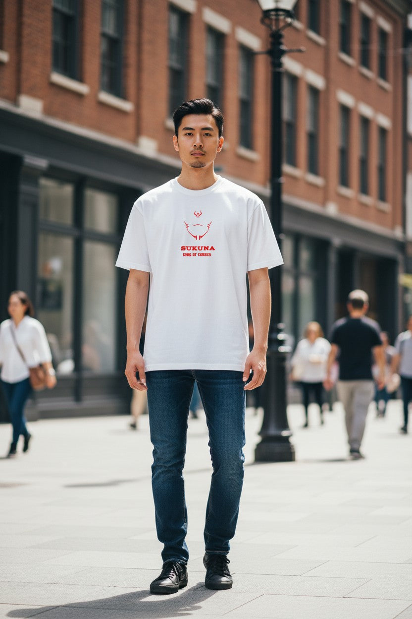 Sukuna King of Curses Tee – Kairo Anime Streetwear