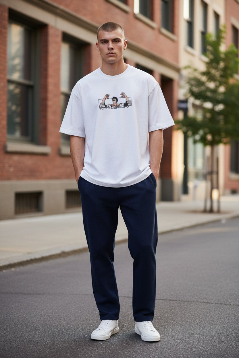 Toji Fushiguro Oversized Tee – Kairo Jujutsu Kaisen Streetwear
