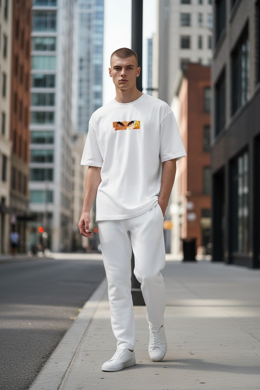 Rengoku Flame Hashira Tee – Kairo Demon Slayer Streetwear