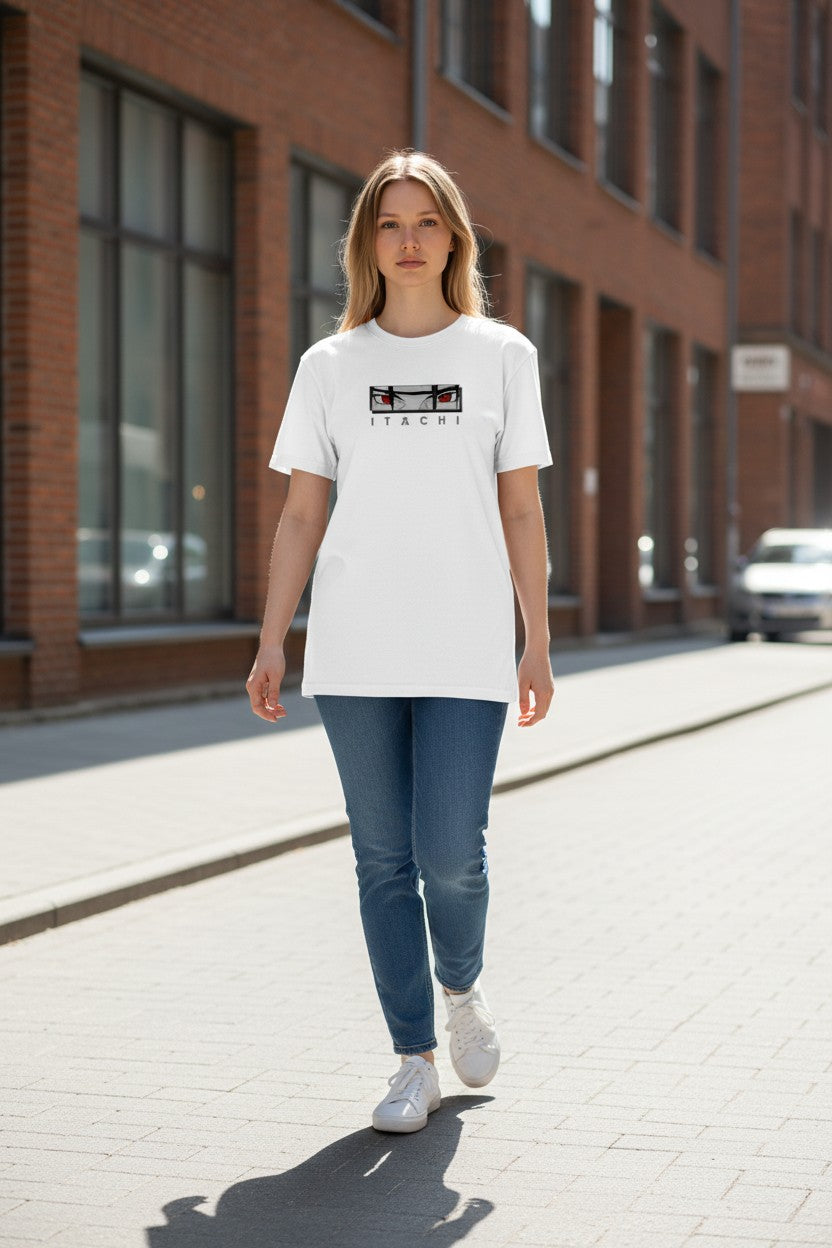 Itachi Sharingan Tee – Kairo Naruto Anime Streetwear