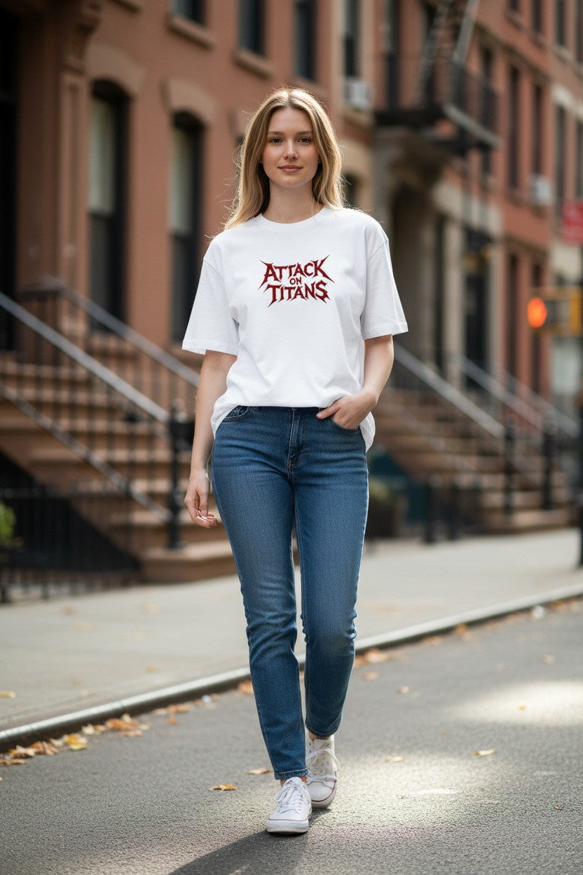 Eren Yeager Oversized Tee – Kairo Attack on Titan Streetwear