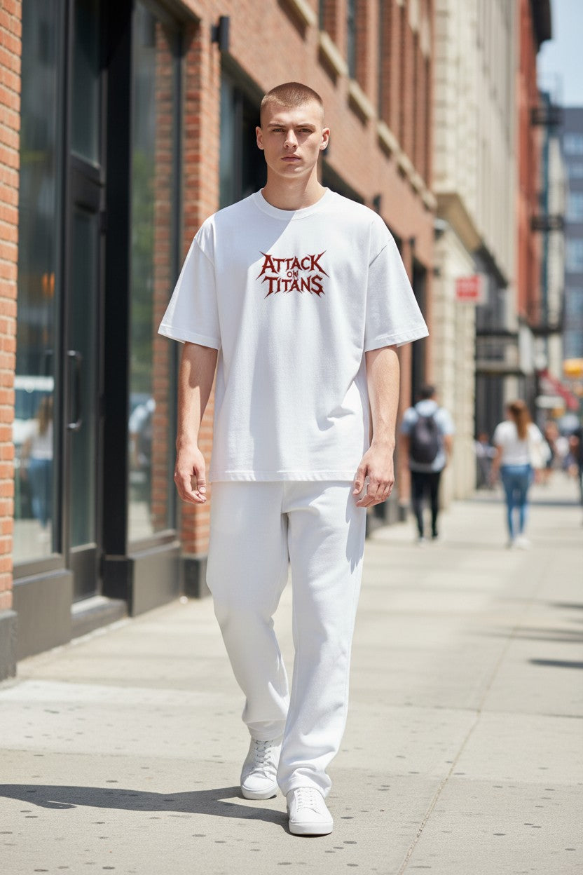 Eren Yeager Oversized Tee – Kairo Attack on Titan Streetwear