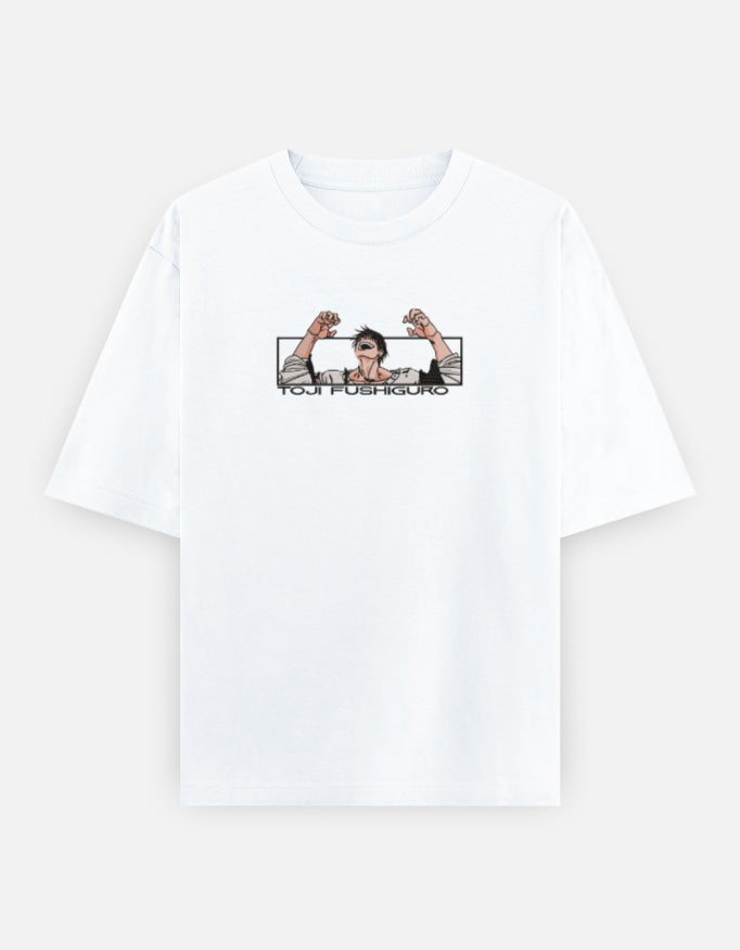 Toji Fushiguro Oversized Tee – Kairo Jujutsu Kaisen Streetwear
