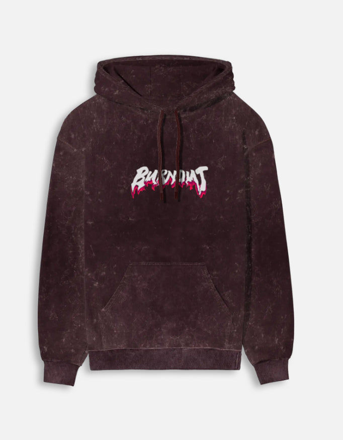 Burnout Acid Wash Hoodie – Premium  Streetwear | Kairo