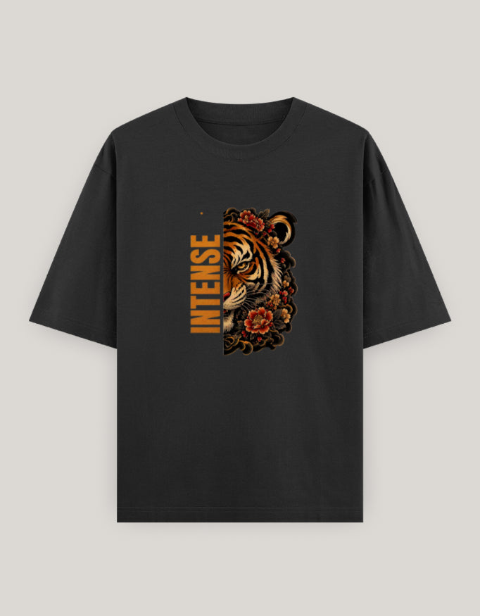 Intense Tiger Oversized Tee – Kairo Japanese Streetwear