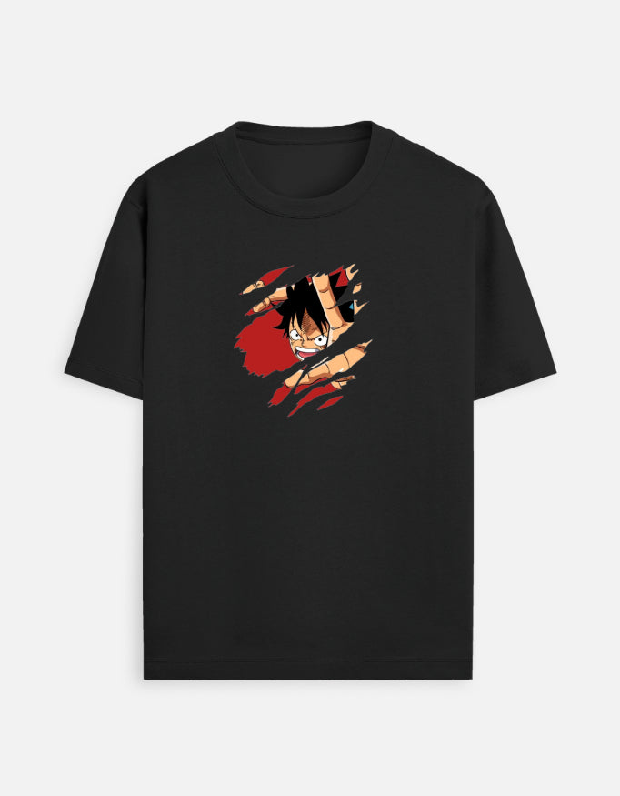 Monkey D. Luffy Editorial Tee – Kairo One Piece Streetwear