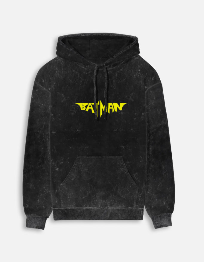 Batman Acid Wash Hoodie – Premium  Streetwear | Kairo