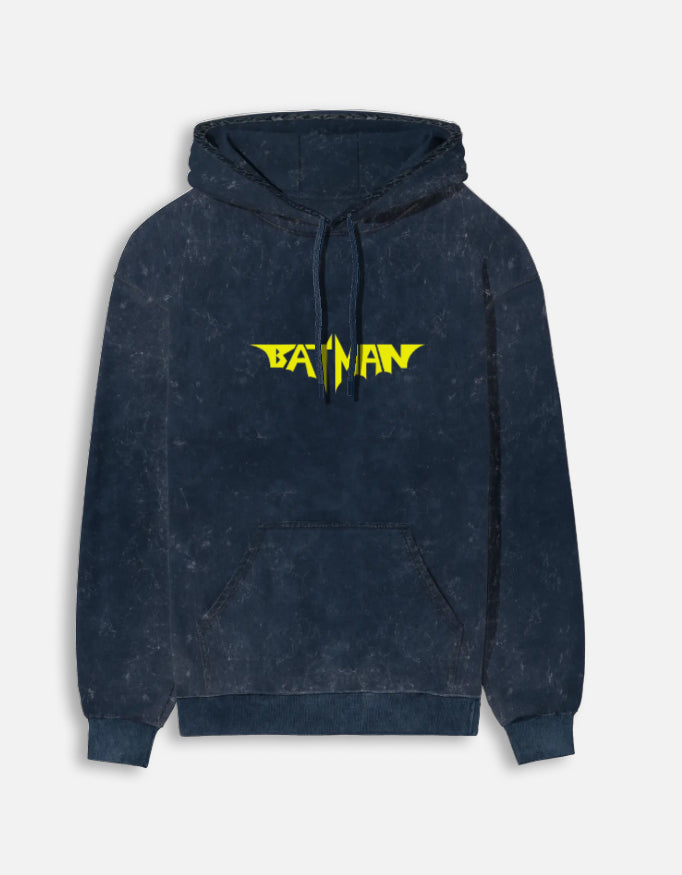 Batman Acid Wash Hoodie – Premium  Streetwear | Kairo
