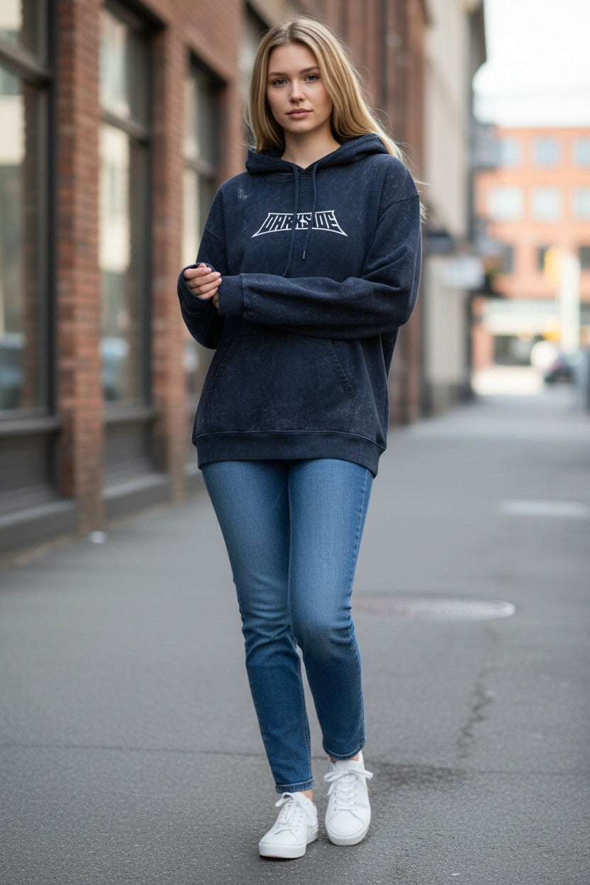 Darkside Acid Wash Hoodie – Premium  Streetwear | Kairo
