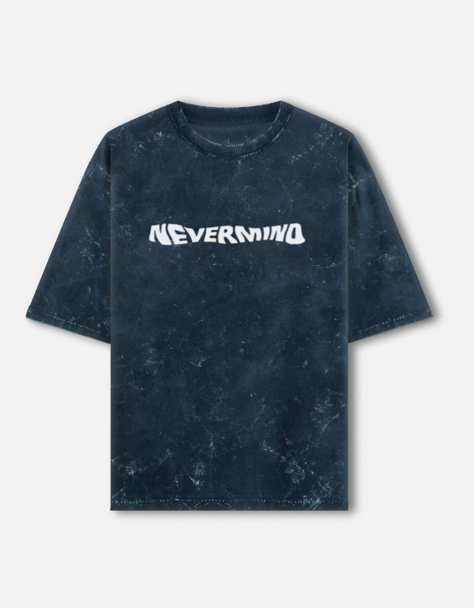 Nevermind Acid Wash Oversized Tee – Kairo Streetwear