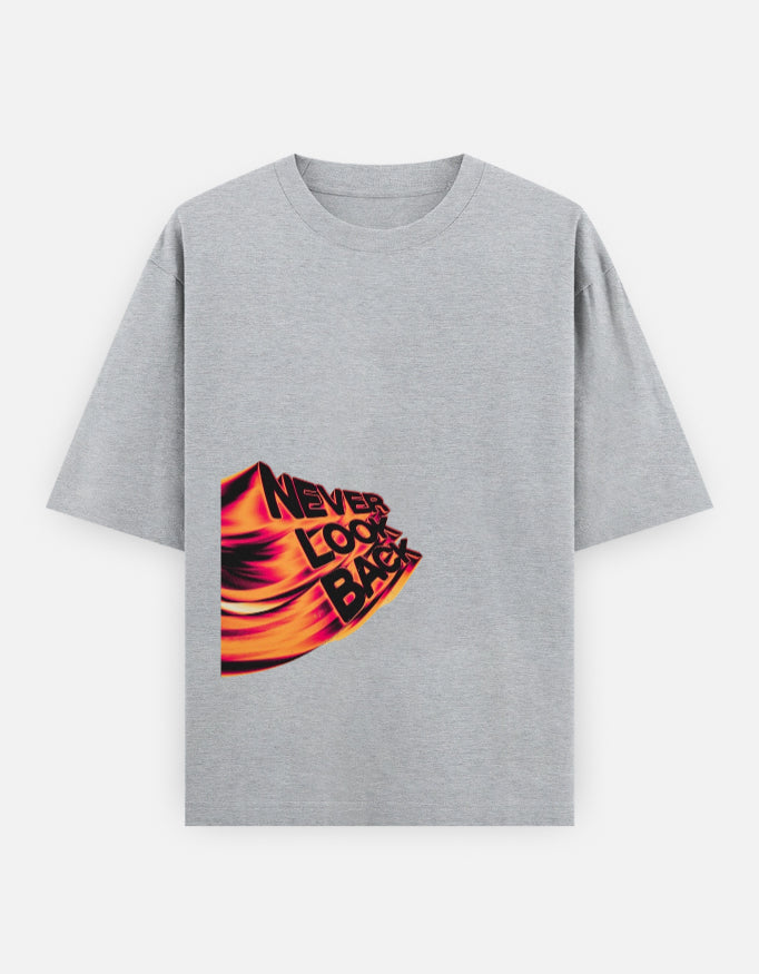 Never Look Back Oversized Tee – Kairo Streetwear