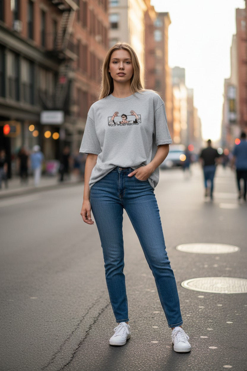 Toji Fushiguro Oversized Tee – Kairo Jujutsu Kaisen Streetwear