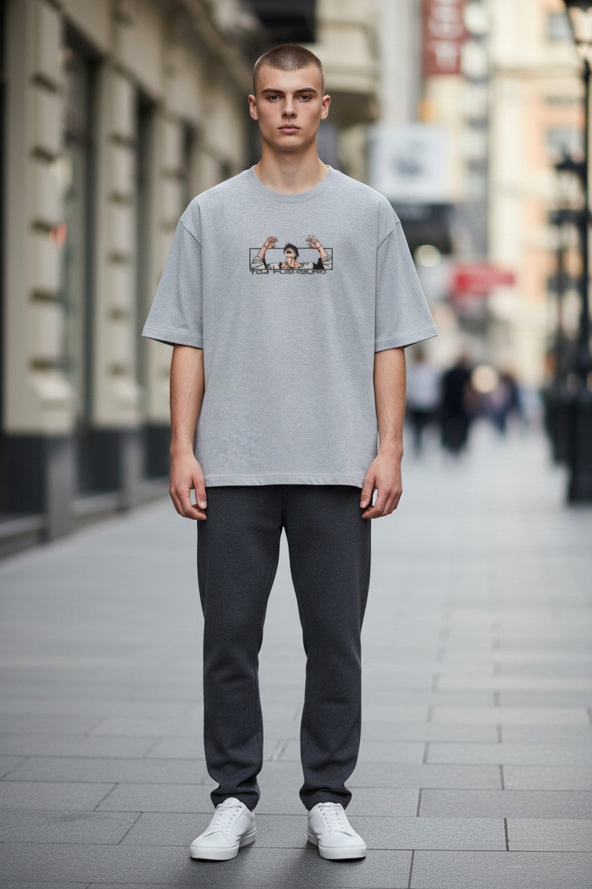 Toji Fushiguro Oversized Tee – Kairo Jujutsu Kaisen Streetwear