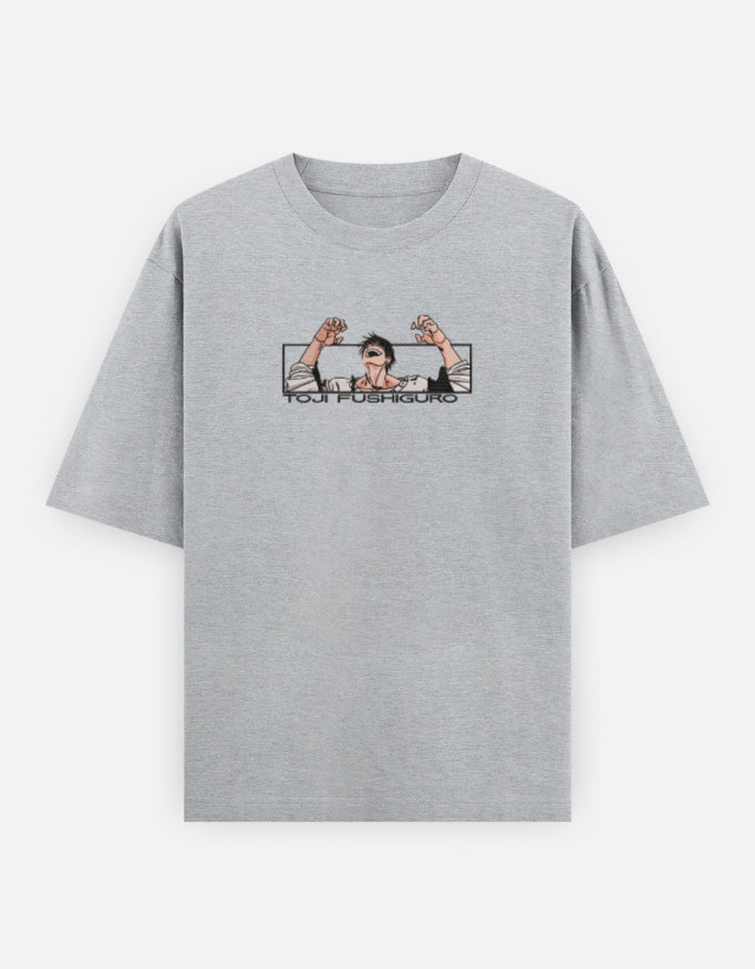 Toji Fushiguro Oversized Tee – Kairo Jujutsu Kaisen Streetwear