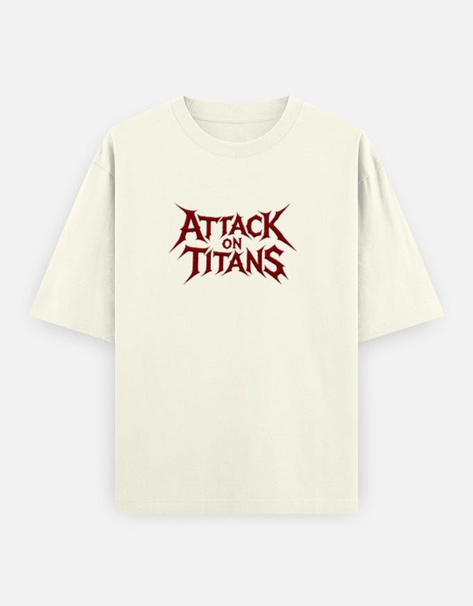 Eren Yeager Oversized Tee – Kairo Attack on Titan Streetwear