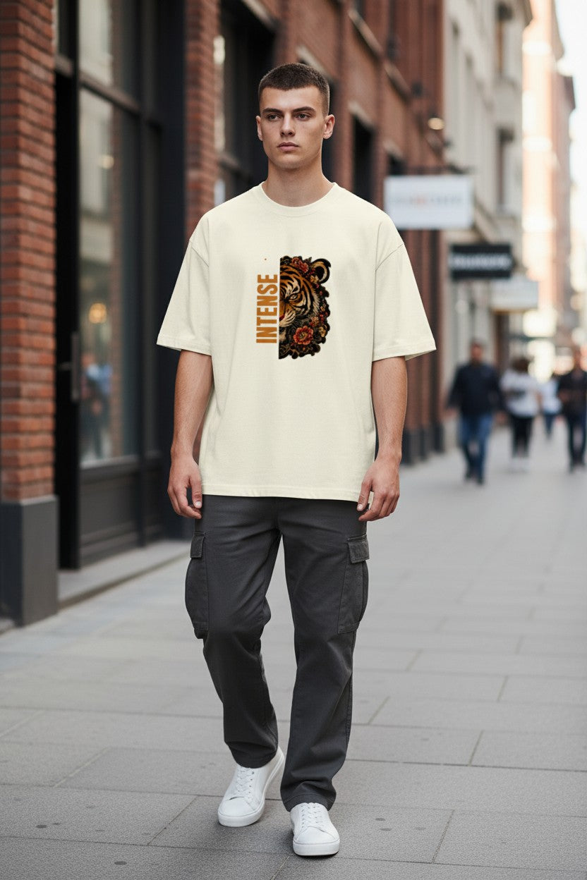 Intense Tiger Oversized Tee – Kairo Japanese Streetwear