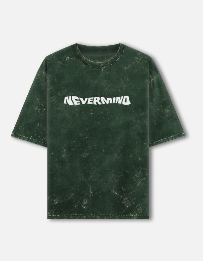Nevermind Acid Wash Oversized Tee – Kairo Streetwear