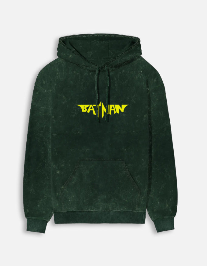 Batman Acid Wash Hoodie – Premium  Streetwear | Kairo