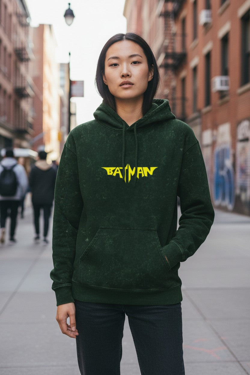 Batman Acid Wash Hoodie – Premium  Streetwear | Kairo