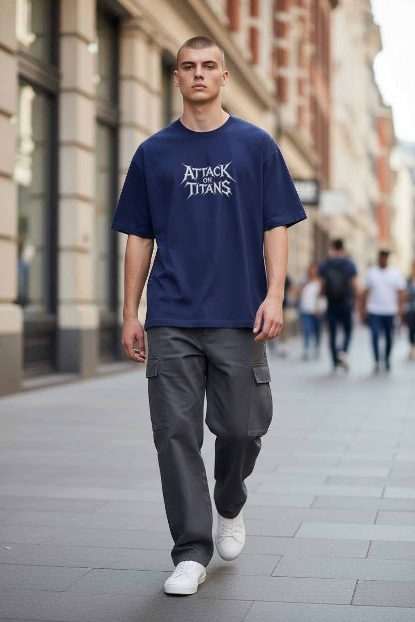 Eren Yeager Oversized Tee – Kairo Attack on Titan Streetwear
