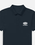 Kairo Navy Blue Embroidered Polo Shirt – 100% Cotton Airtex