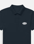Kairo Navy Blue Embroidered Polo Shirt – 100% Cotton Airtex