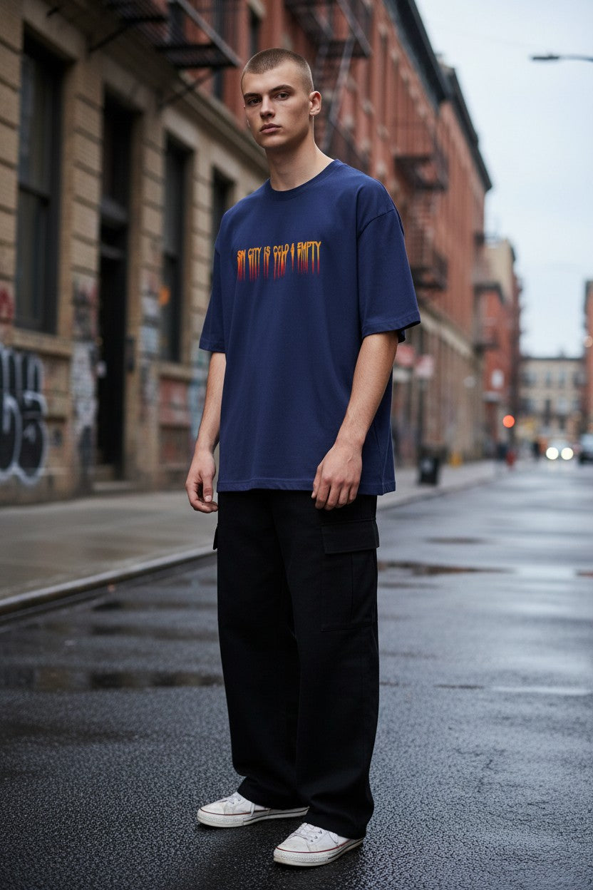 Blinded By The Lights Oversized Tee – Kairo Music Streetwear
