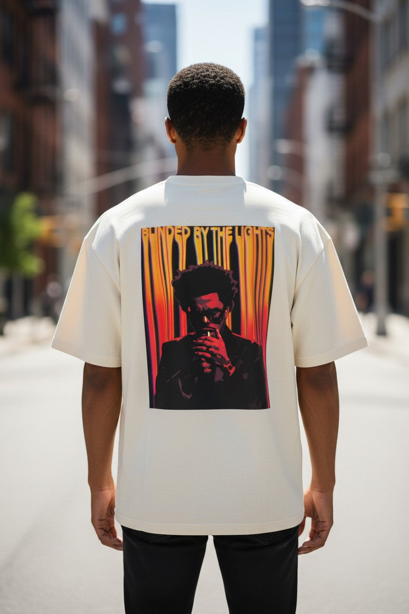 Blinded By The Lights Oversized Tee – Kairo Music Streetwear