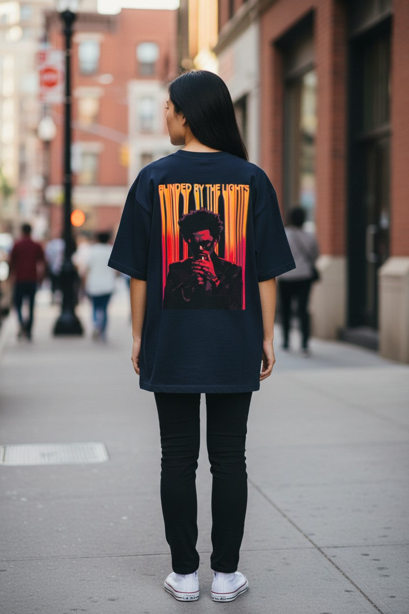 Blinded By The Lights Oversized Tee – Kairo Music Streetwear
