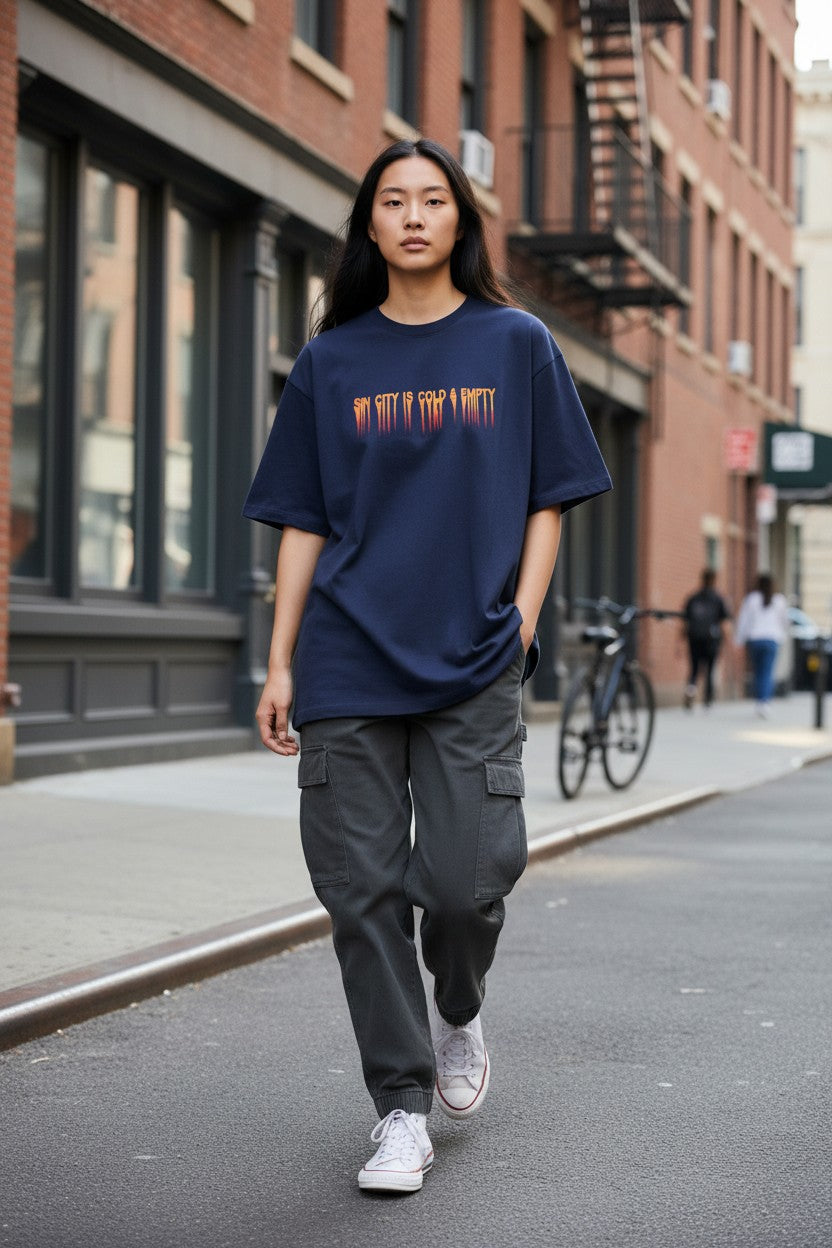 Blinded By The Lights Oversized Tee – Kairo Music Streetwear