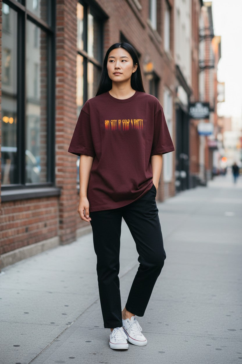 Blinded By The Lights Oversized Tee – Kairo Music Streetwear