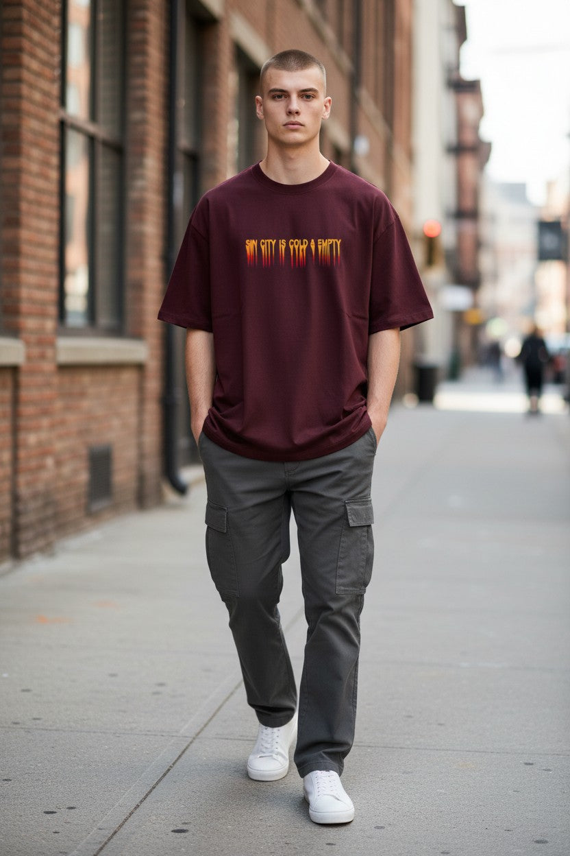 Blinded By The Lights Oversized Tee – Kairo Music Streetwear