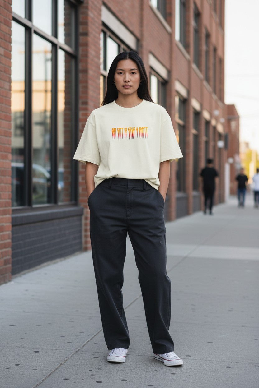 Blinded By The Lights Oversized Tee – Kairo Music Streetwear