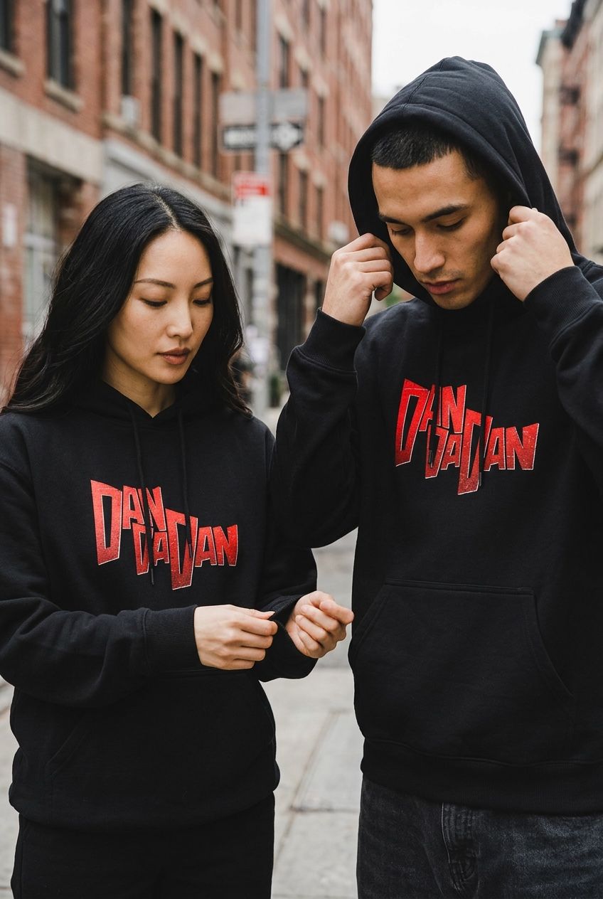 DanDaDan Heavyweight Hoodie – Premium Anime Streetwear | Kairo