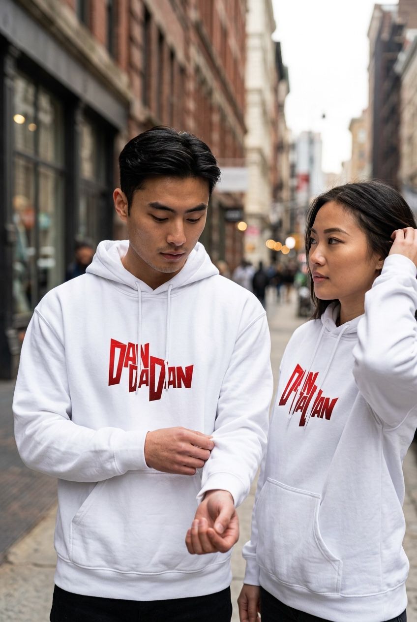 DanDaDan Heavyweight Hoodie – Premium Anime Streetwear | Kairo
