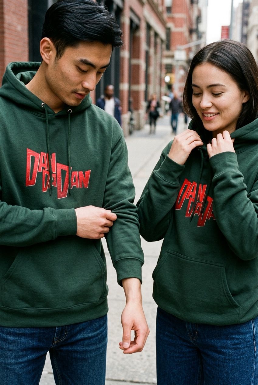 DanDaDan Heavyweight Hoodie – Premium Anime Streetwear | Kairo