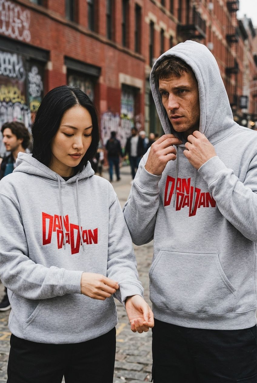 DanDaDan Heavyweight Hoodie – Premium Anime Streetwear | Kairo