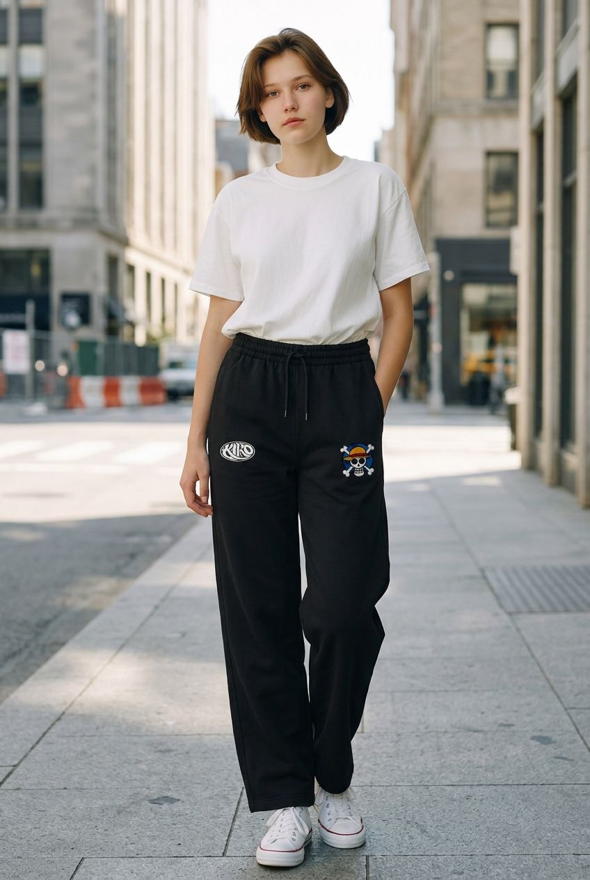 Straw Hat Pirates DTF Print Sweatpants