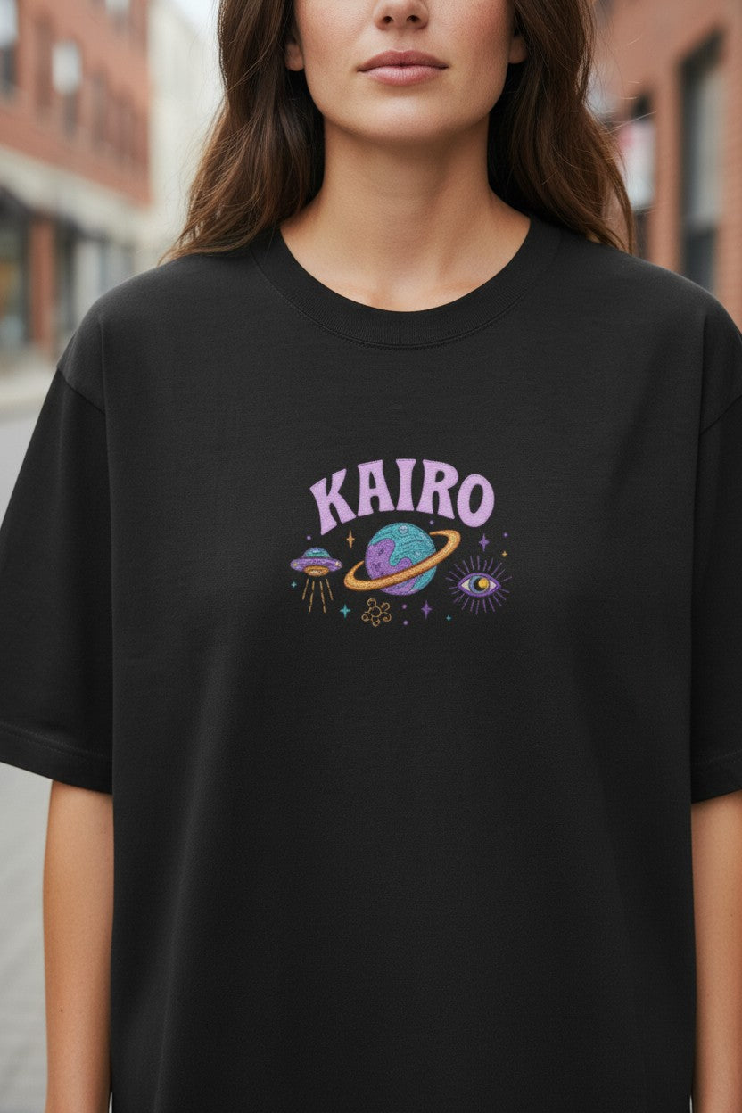 Psychonaut Oversized Tee – Kairo Cosmic Streetwear