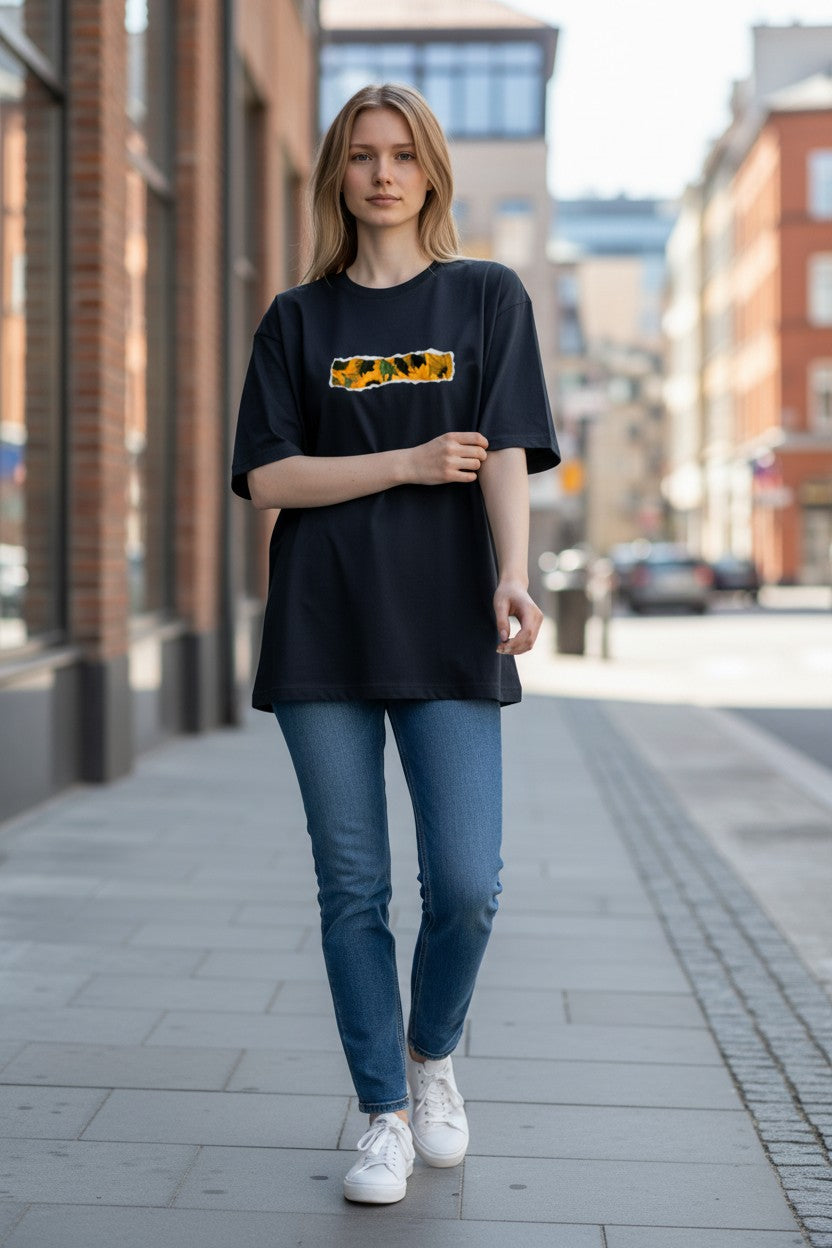 Good Day to Bloom Oversized Tee – Kairo Streetwear