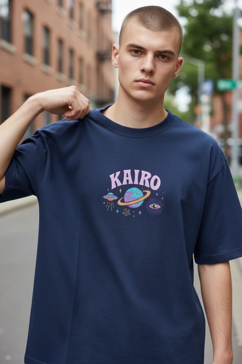 Psychonaut Oversized Tee – Kairo Cosmic Streetwear