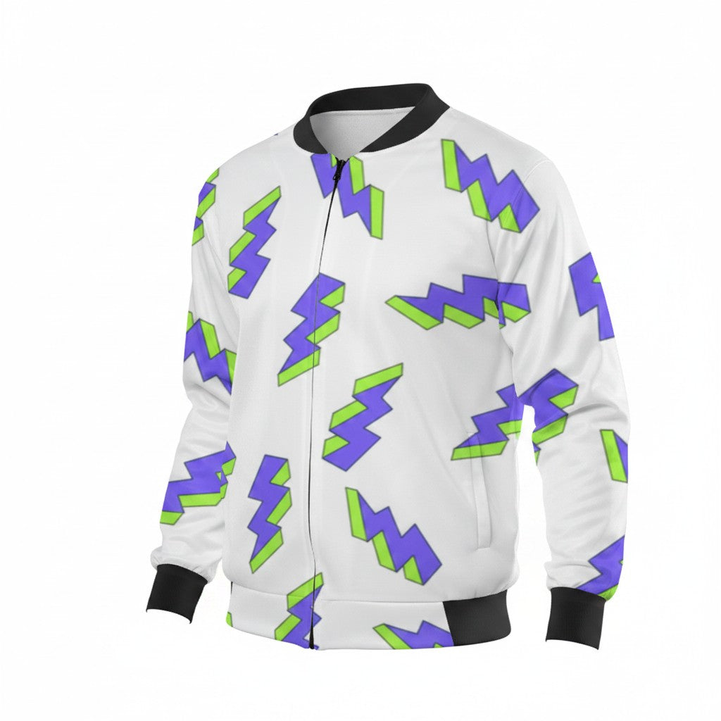Funky Thunder Bomber Jacket – Premium Streetwear | Kairo