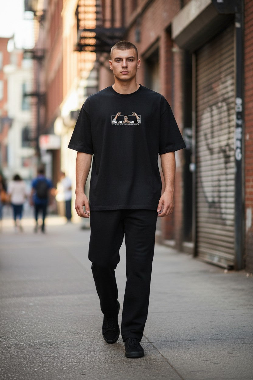 Toji Fushiguro Oversized Tee – Kairo Jujutsu Kaisen Streetwear