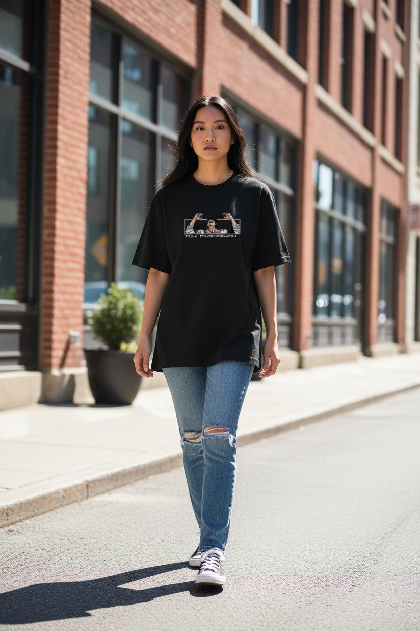 Toji Fushiguro Oversized Tee – Kairo Jujutsu Kaisen Streetwear