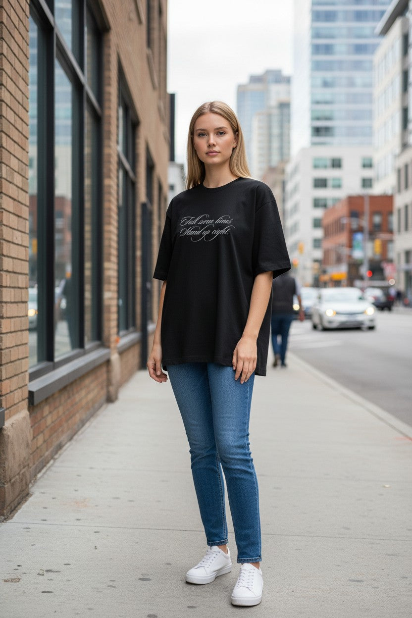 Reborn Oversized Tee – Kairo Streetwear