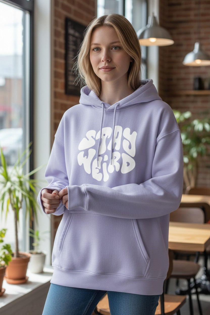 Stay Weird | Premium Unisex Oversized Hoodie – Kairo