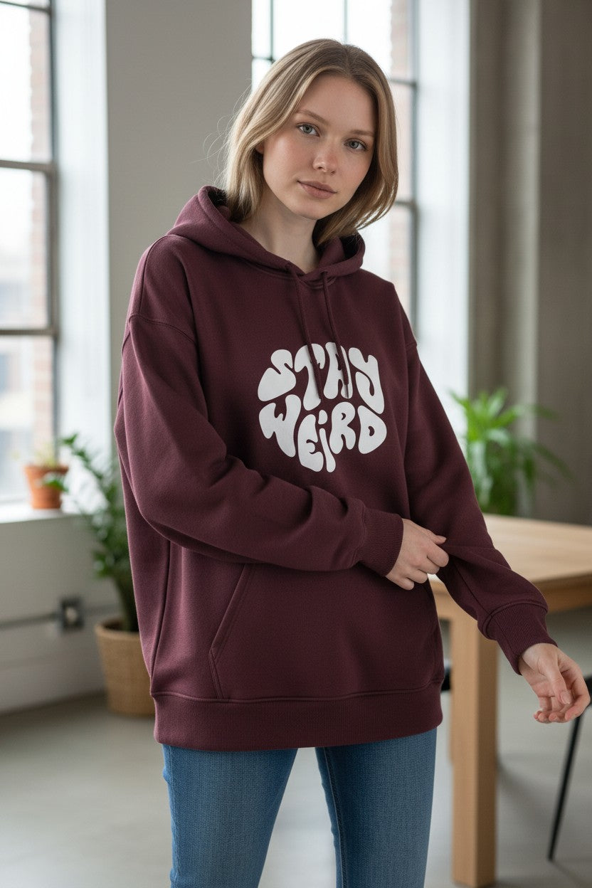 Stay Weird | Premium Unisex Oversized Hoodie – Kairo